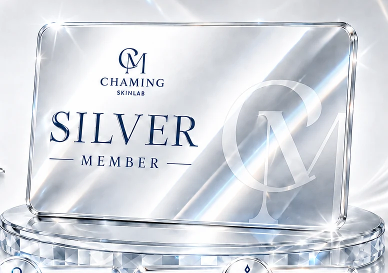 CHAMING 실버 member card