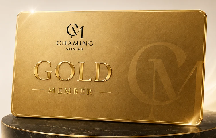 CHAMING 골드 member card