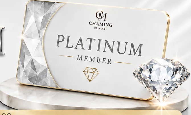 CHAMING 플래티넘 member card