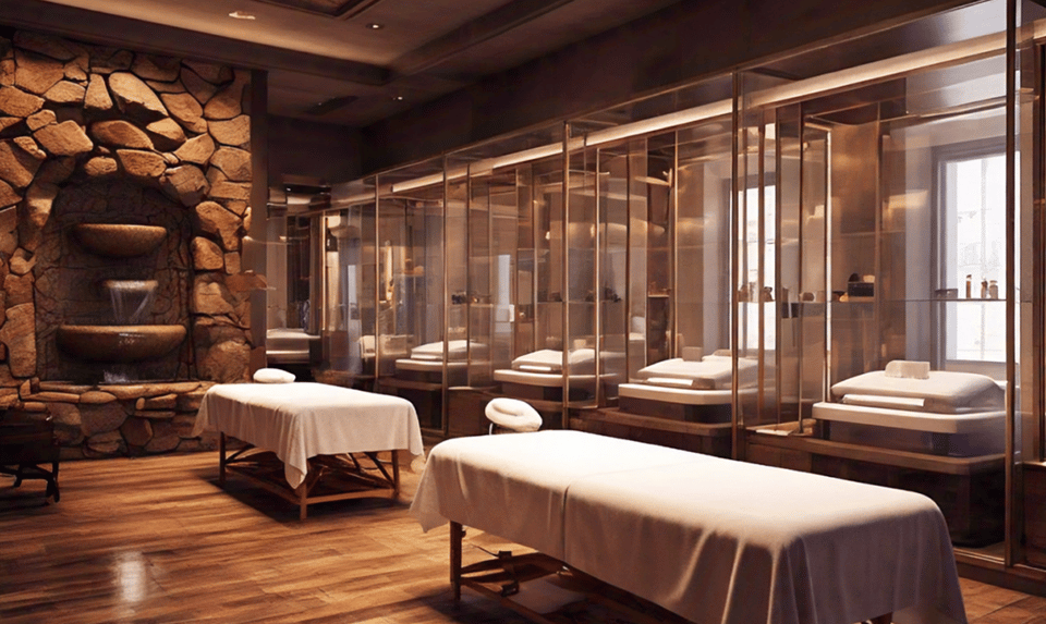 Treatment room at CHAMING Skinlab 3
