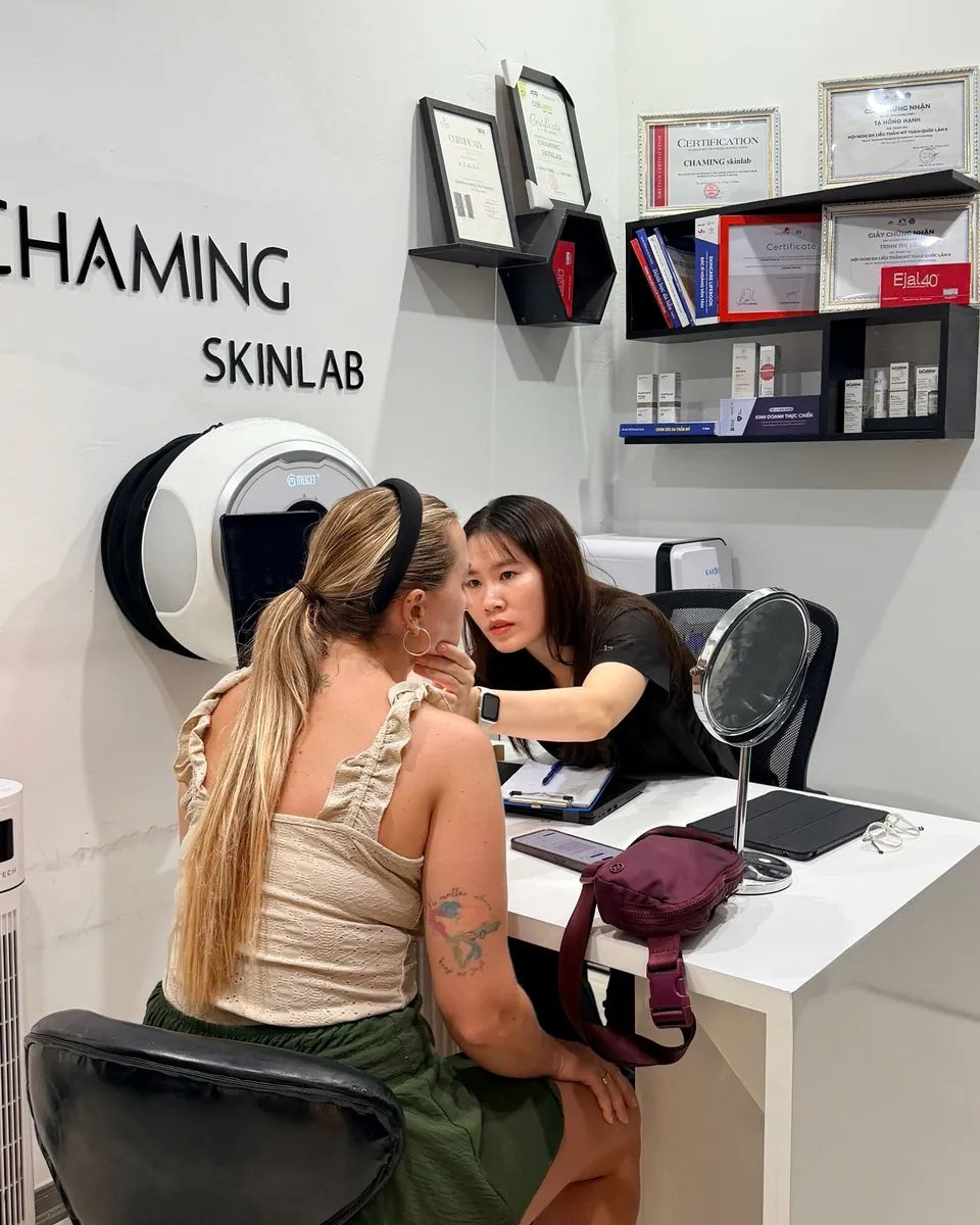 Soi da bằng máy trước mọi liệu trình